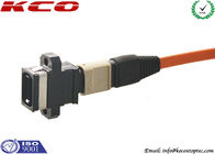 Plastic Fibre MPO Adaptor / MPO Ferrule MPO Adapter For 40G Network Upgrade