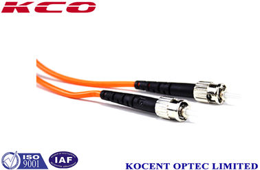 OM2 62.5/125 Multimode Fiber Optic Patch Cord 2.0m ST/UPC for High-Density Connectivity