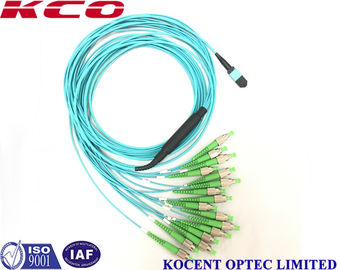 1260~1650nm MPO MTP Patch Cord and MPO Trunk Cable with 0.35dB Low Insertion Loss and 60dB Return Loss