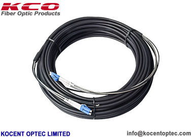 Armored 7.0mm Fiber Optic Patch Cord with 2 Cores and IP67 Rating for Outdoor FTTA Applications