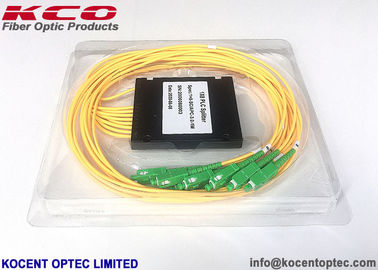 1:8 Modular Type Fiber Optical PLC Splitter with 2.0mm Cable and 1.5m Length for FTTX Deployment