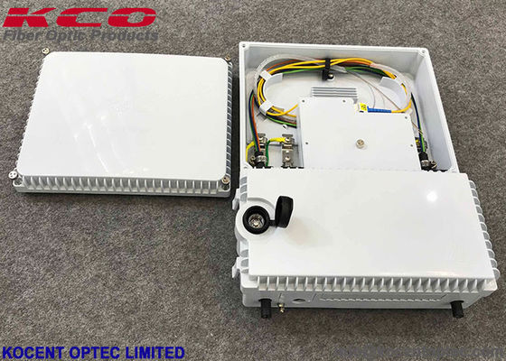 16 Port Capacity Outdoor IP65 Fiber Optic Terminal Box with 1x8 Splitter for FTTH Applications