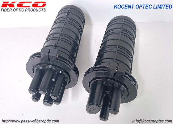 6 Port Vertical Buried Underground Fiber Optic Splice Closure 12-144 Fibers Dome Fiber Optic Joint Closure