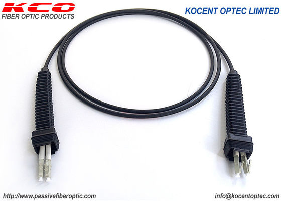 LSZH TPU Outdoor Fiber Optic Patch Cord with NSN-DLC Connector for 4G 5G Base Station