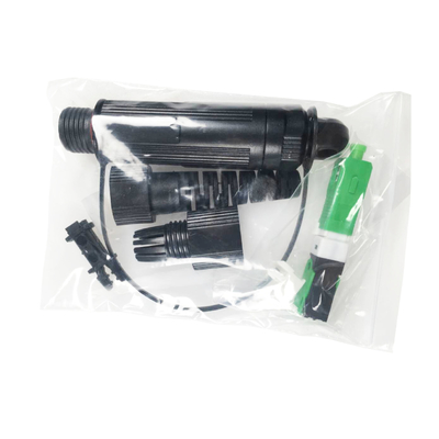 IP68 Waterproof Fiber Optic Fast Connector SC APC for G652 G657 FTTH Outdoor Applications