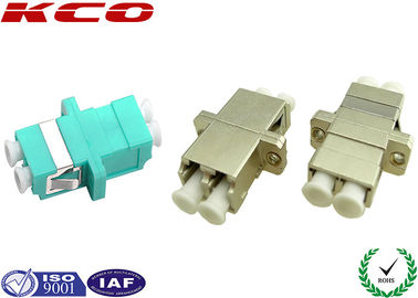 Dual Chanel Duplex Fiber Optic Connector Adapters LC/APC LC/UPC LC/PC Type