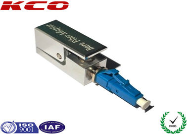 LC UPC Bare Fiber Adapter Square LC Fiber Adapter Enables Quick OTDRs