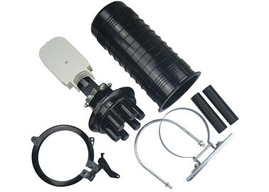 Big Fibre Optic Splice Enclosure , Fibre Optic Splice Box 24 48 72 96 Cores Vertical 3 in 3 out