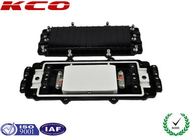 FTTH Horisontal Inline Type 12fibers 24fibers 48fibers 72fibers Fiber Optic Splice Closure ABS Plastik