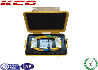 OTDR Fiber Optical Launch Cable Box Fiber Mode Tunggal G652D G657A1 G657A2 1km 2km 5km 10km 20km 50km