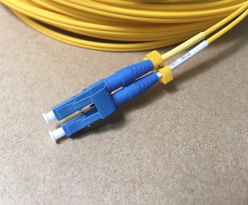 Single Mode SM Monomode DLC PDLC LC UPC Duplex Optical Fiber Patch Cord