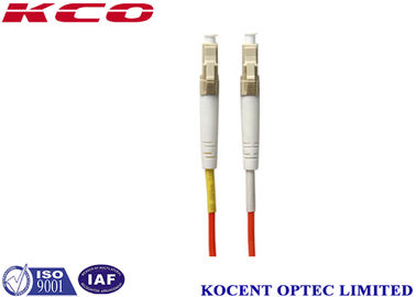 PVC LSZH 2.0m Fiber Optic Patch Cord MM  LC/UPC-LC/UPC 2.0mm