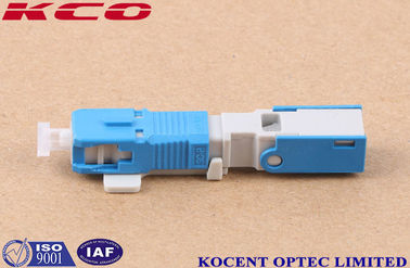 SC/UPC Fiber Optic Fast Connector with 55mm/60mm Length Low Insertion Loss 0.2dB and High Return Loss 55dB