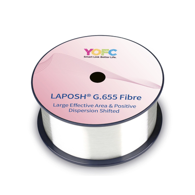 YOFC G655 SM Single Mode Fiber Optical Bare Fiber Core Untuk perakitan kabel