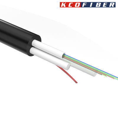 ASU Outdoor Single Mode G652D G657A Mini ADSS Kabel Serat Optik