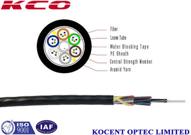 Kabel Mikro Serat Optik Luar Ruang Bertiup Udara GCYFY