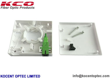 Fiber Optic Terminal Box Indoor Termination Cabinet with 2 Fibers Capacity 0.15dB Insertion Loss and 55dB Return Loss