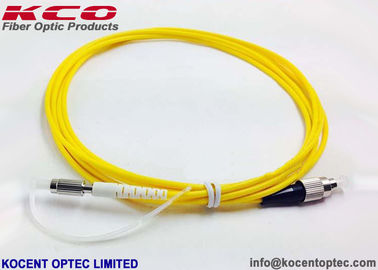 SM Kabel Serat Optik Patch Cord Jumpers Mode Tunggal DIN/UPC PVC LSZH PE OFNR