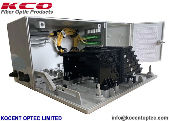 48 Port Wall Mount Fiber Termination Box MODB Distribusi Splitter KCO-FTB-48HW