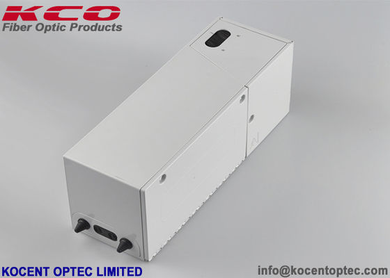 Multi-Operator Fiber Optic Terminal Box FTTH Indoor 48 Ports SC Simplex with 6 Trays and 450x180x150mm Dimensions