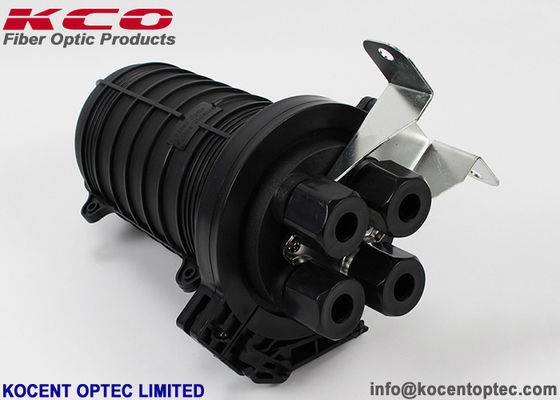 4 Ports Mini Size 48 Cores Fiber Optic Splice Closure FOSC Optical Fiber Joint Box for FTTH Outdoor