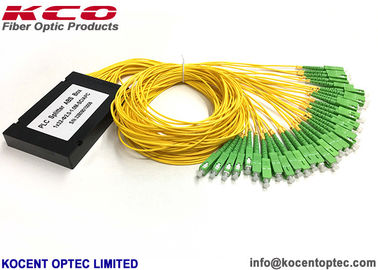 1: 32 ABS Modular Box Type PLC Optical Splitter 1x32 1*32 2.0mm SM G657A