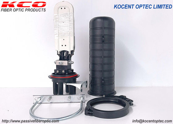 96fo 4 Port Vertikal IP65 Fiber Optical Kabel Splicing Enclosure Box KCO-V13-96-ZG