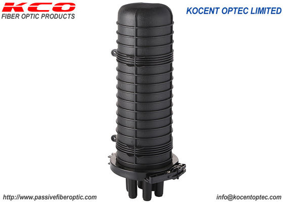 144 Cores IP67 Waterproof 5 Port Fiber Optic Splice Closure FOSC for FTTH Outdoor Networks