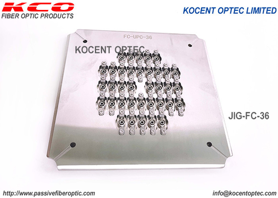 High Efficiency Fiber Optic Polishing Jig with IPC Structure and Independent Compression for FC UPC APC Connectors