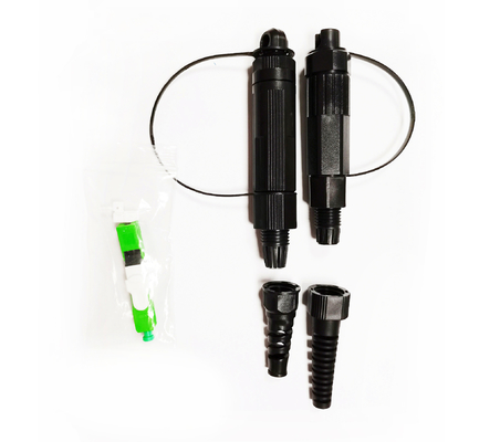 Konektor Cepat Serat Optik Tahan Air Konektor H Mini SC APC Untuk FTTH FTTA